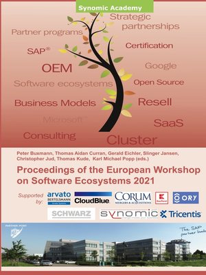 cover image of Proceedings of the European Workshop on Software Ecosystems 2021